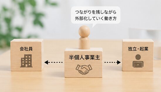 「半個人事業主」という選択肢